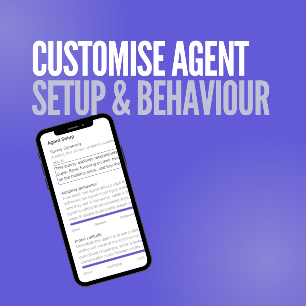 Press Release: New Feature Customising Agent Behaviour